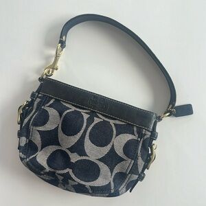 Vintage Denim Coach Bag
